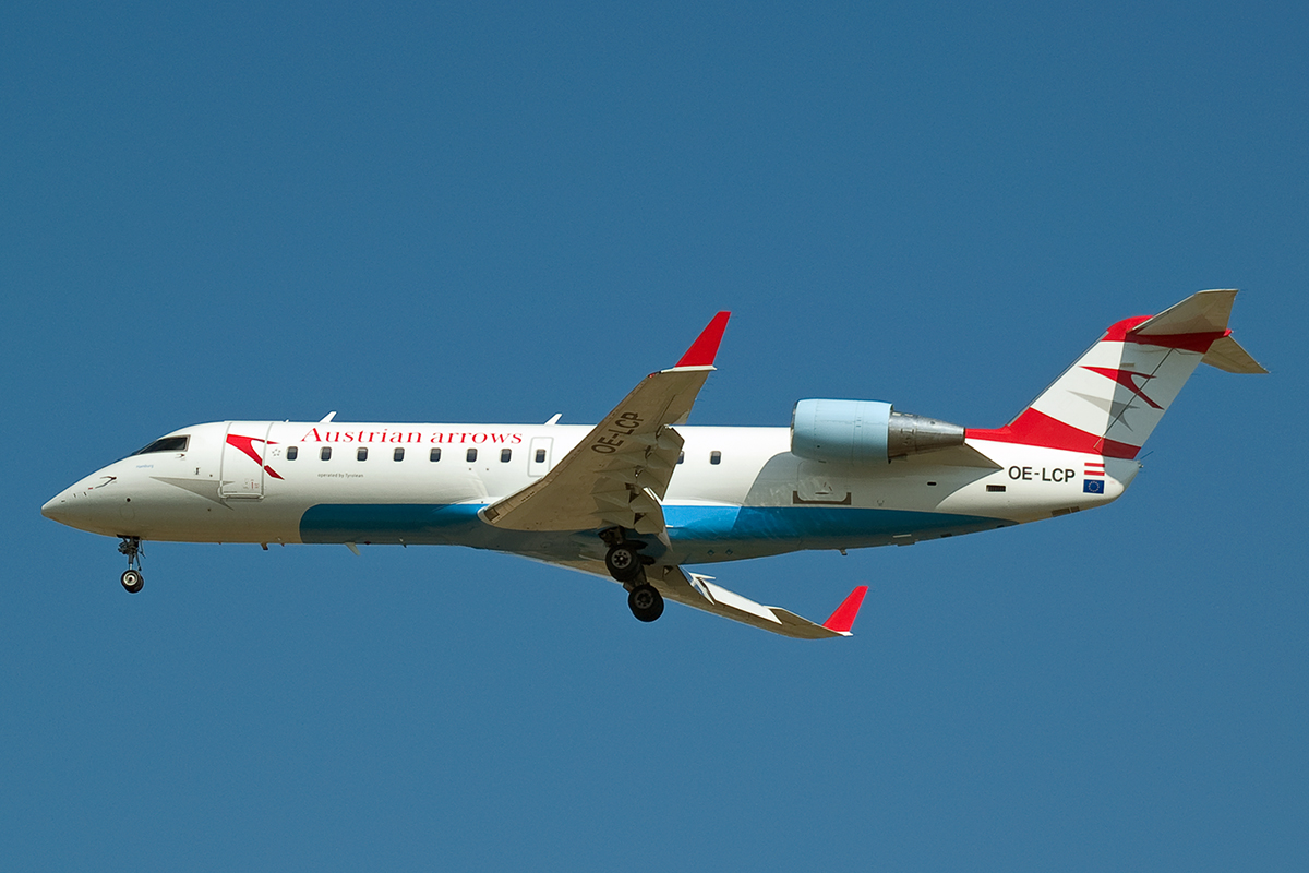 CRJ-200LR Austrian Arrows (Tyrolean Airways) OE-LCP Wien_Schwechat (VIE/LOWW) April_8_2007