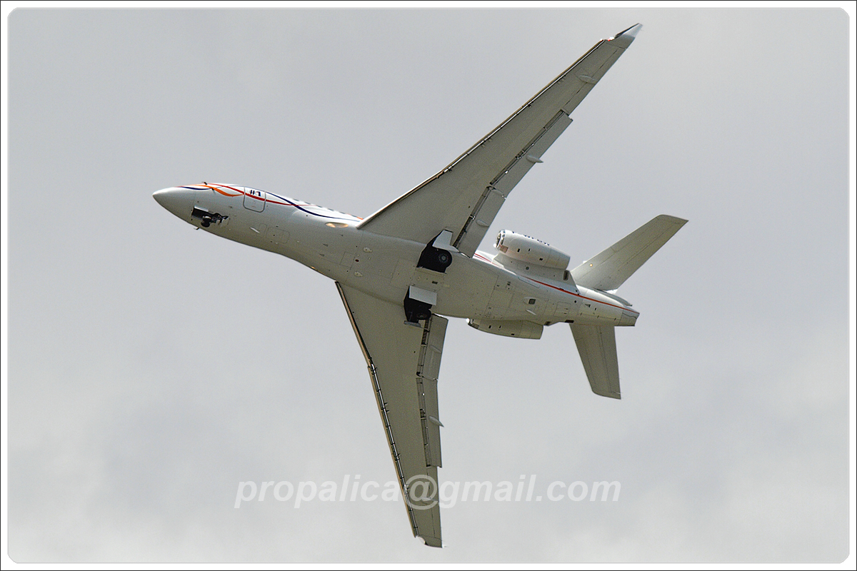 Dassault Falcon 7X Dassault Aviation F-WFBW Paris_Le_Bourget (LBG/LFPB) June_23_2007