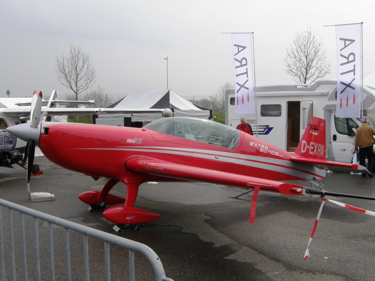 Extra EA-330LC Untitled D-EXRA Friedrichshafen_Airport April_04_2009