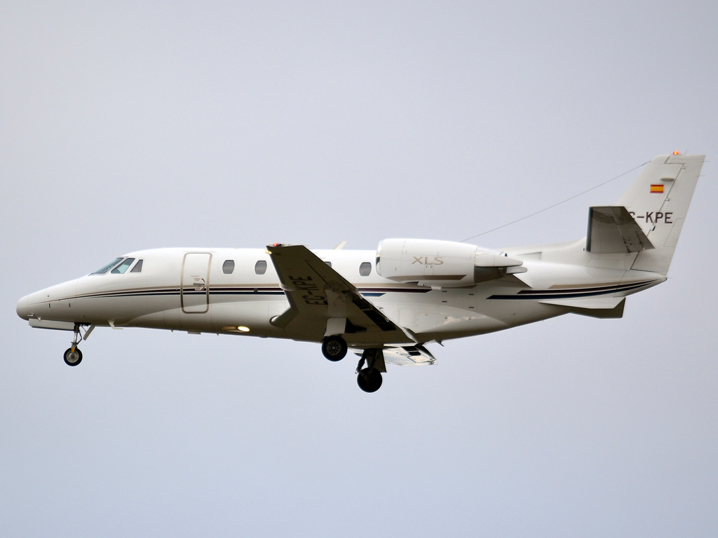 Cessna 560XL Citation XLS Corporate Jet XXI EC-KPE Prague_Ruzyne (PRG/LKPR) December_23_2011