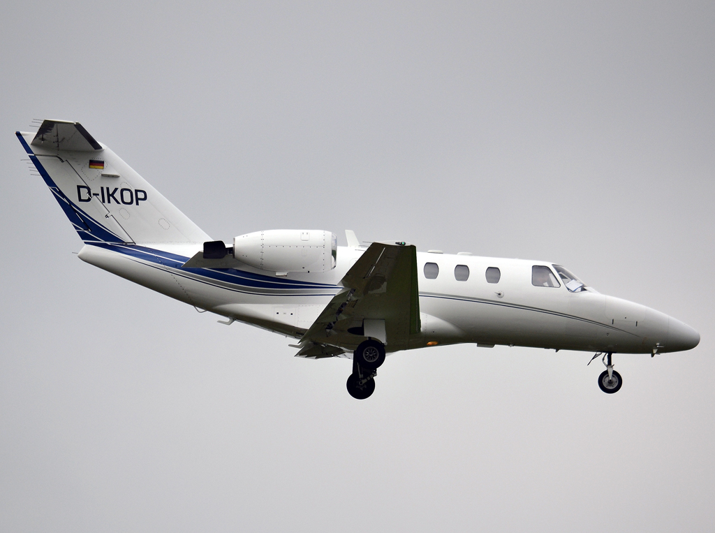 Cessna 525 CitationJet Private D-IKOP Prague_Ruzyne (PRG/LKPR) April_28_2013