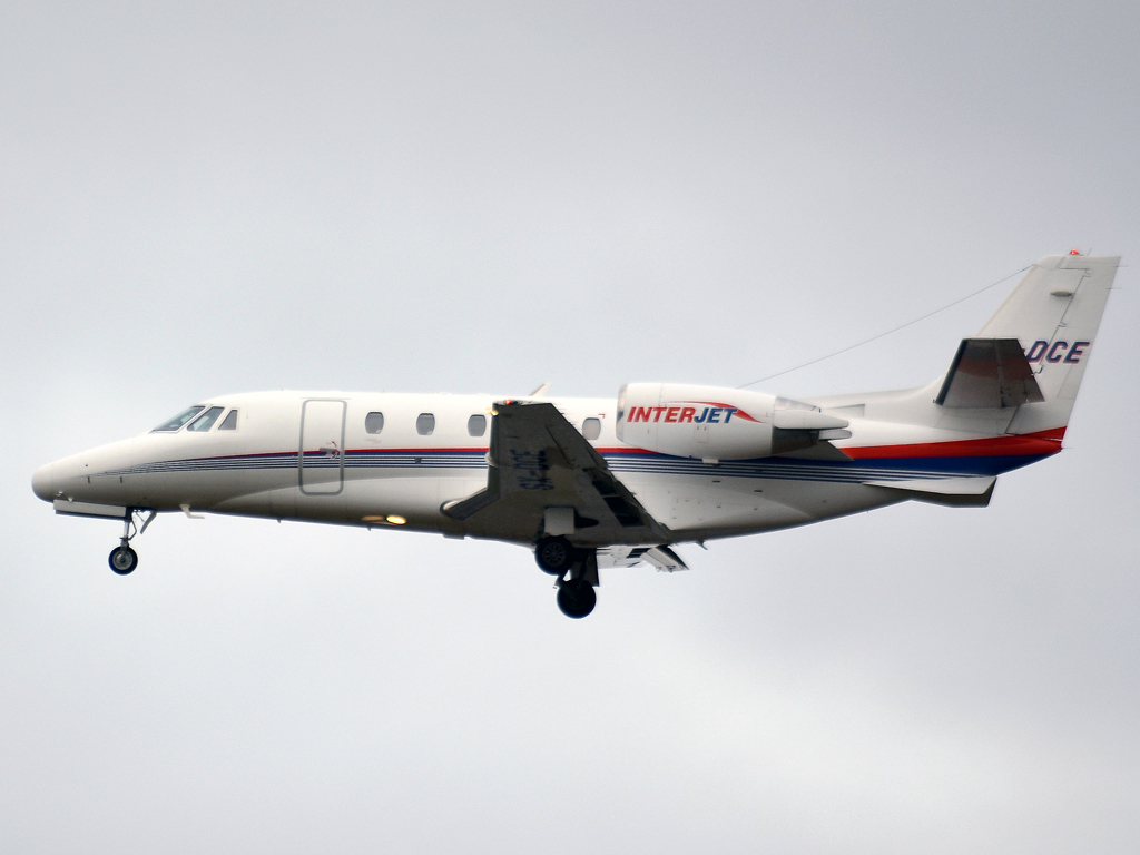 Cessna 560XL Citation Excel InterJet SX-DCE Prague_Ruzyne (PRG/LKPR) December_23_2011