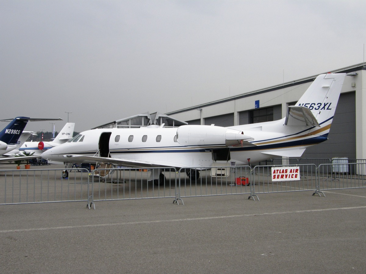 Cessna 560XLS+ Citation Excel Untitled N563XL Friedrichshafen (FDH/EDNY) April_04_2009