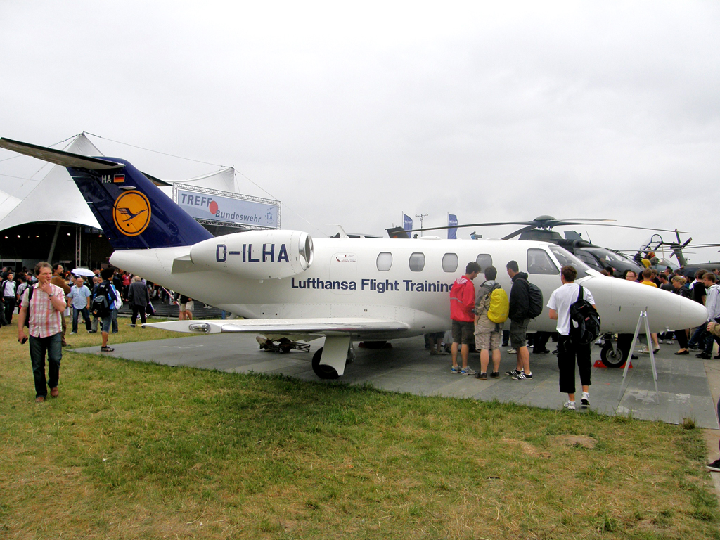 Cessna 525 Citation CJ1+ Lufthansa Flight Training D-ILHA Berlin_Schonefeld (SXF/ EDDB) June_12_2010