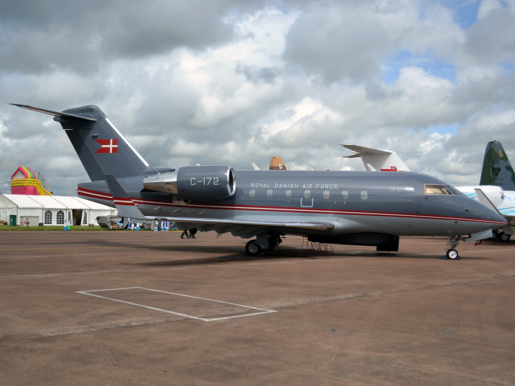 Canadair CL-600-2B16 Challenger 604 Denmark Air Force C-172 Fairford (FFD/EGVA) July_07_2012