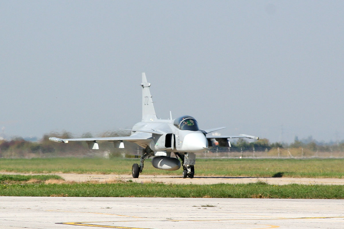 Saab JAS-39C Gripen Sweden Air Force 39272 Zagreb_Pleso (ZAG/LDZA) October_5_2009