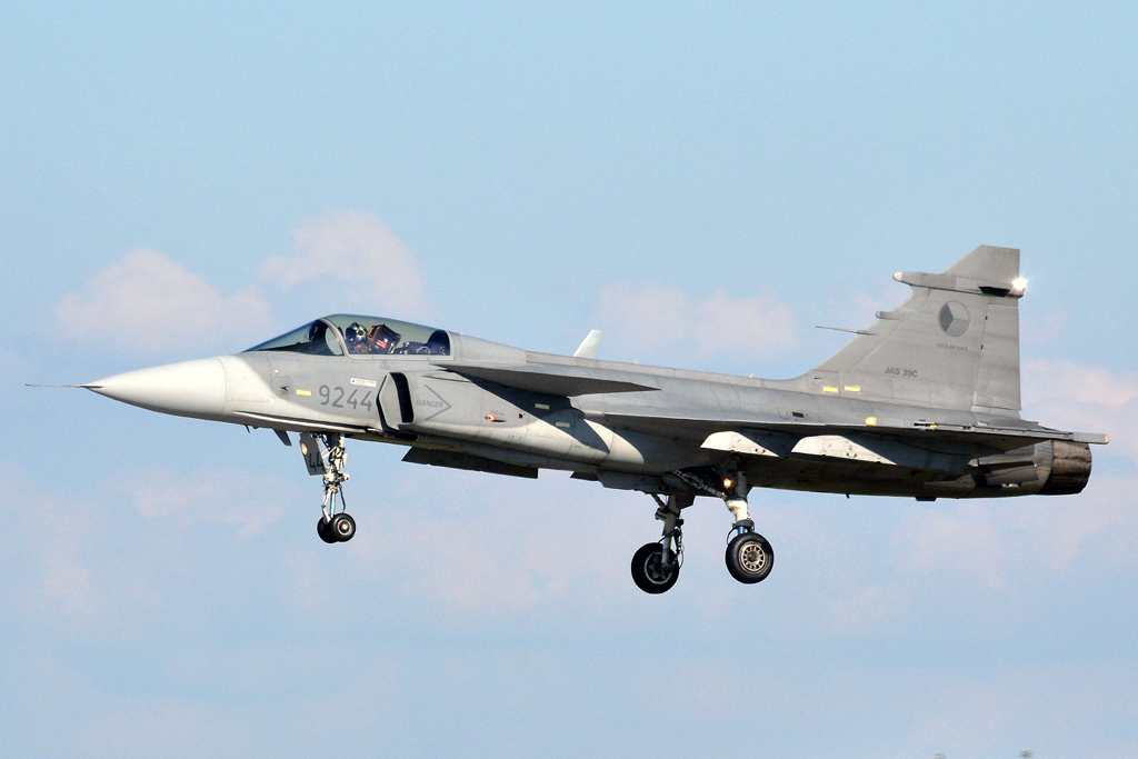 Saab JAS-39C Gripen Czech Air Force 9244 Hradec_Kralove (LKHK) September_03_2011