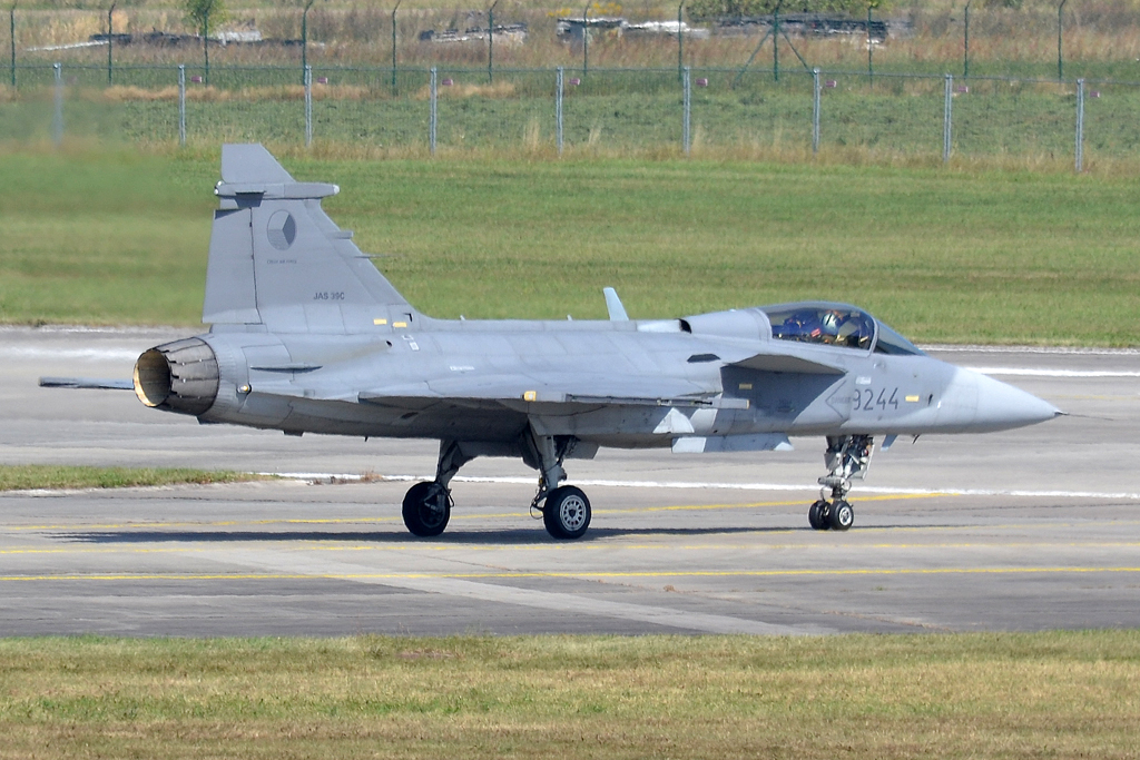 Saab JAS-39C Gripen Czech Air Force 9244 Hradec_Kralove (LKHK) September_03_2011