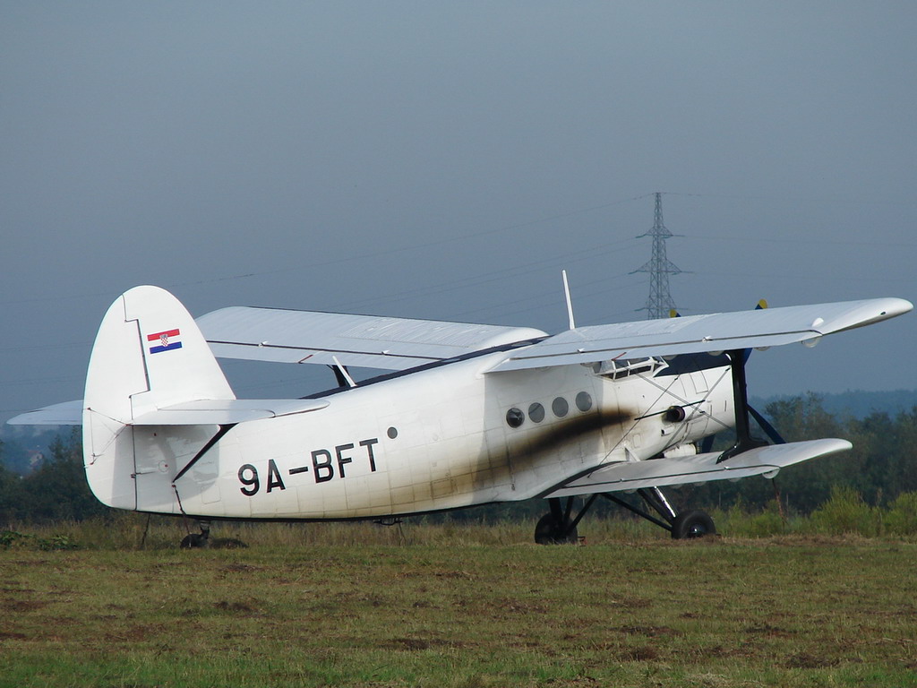 Antonov An-2R Krila Kvarnera 9A-BFT Osijek_Cepin (LDOC) September_01_2007