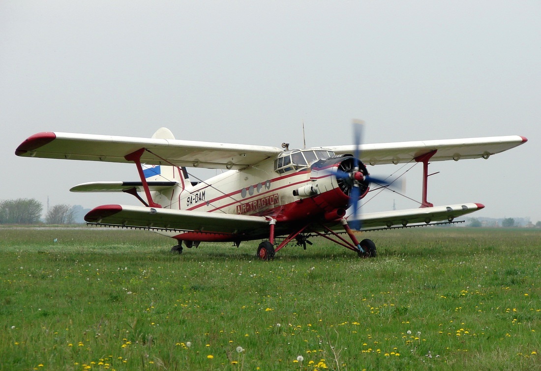 Antonov An-2R Air-Tractor 9A-DAM Osijek_Cepin (LDOC) April_15_2008