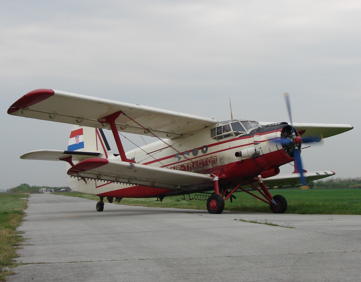 Antonov An-2R Air-Tractor 9A-DAM Osijek_Cepin (LDOC) April_17_2009