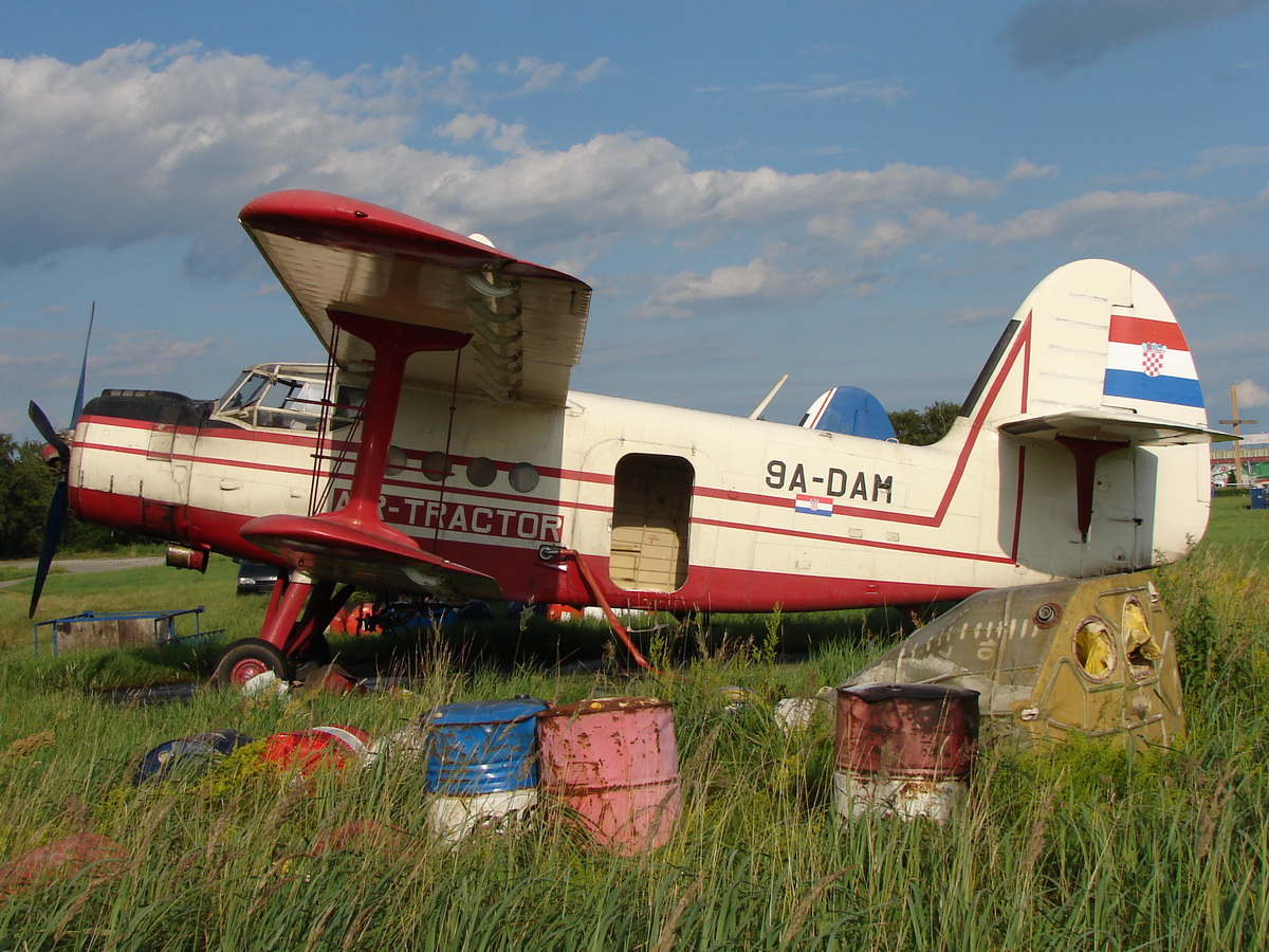 Antonov An-2R Air-Tractor 9A-DAM Osijek_Cepin (LDOC) June_25_2010