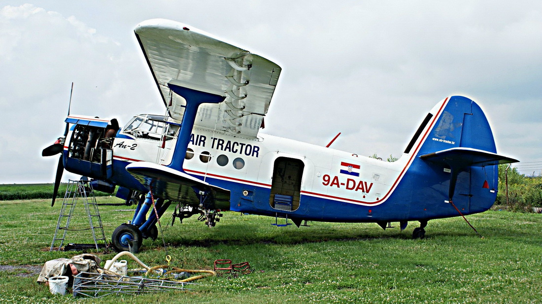 Antonov An-2 9A-DAV Air-Tractor Osijek Klisa (LDOS) July_23_2014.