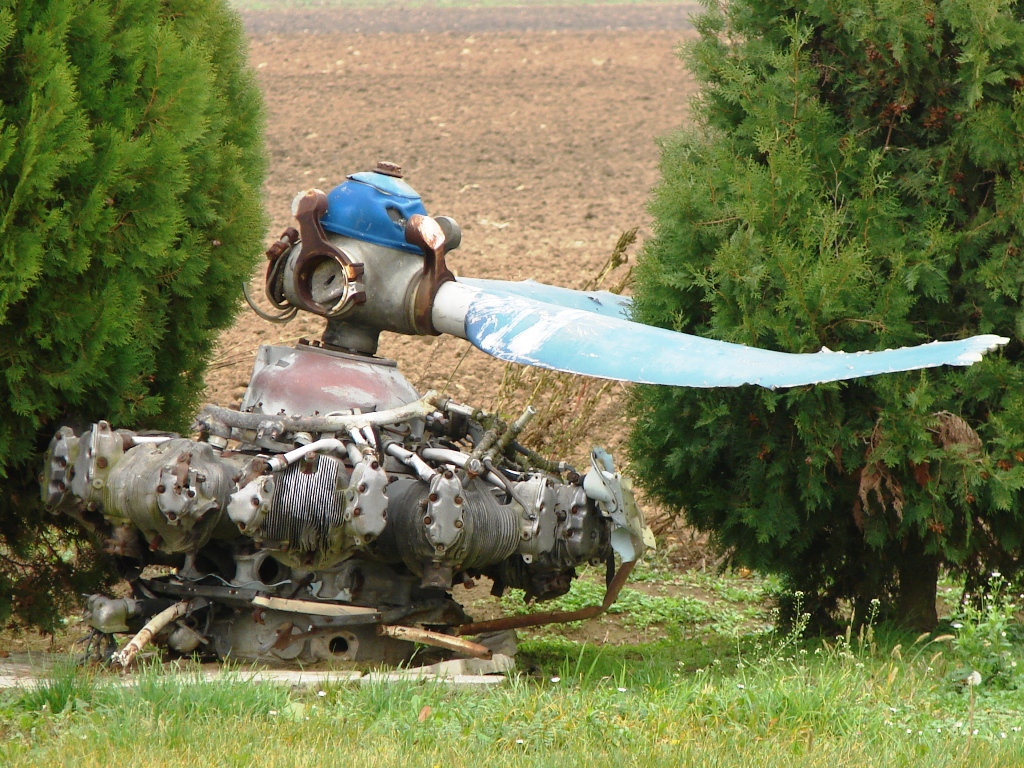 Antonov An-2 engine, Vinkovci-Sopot 2008.