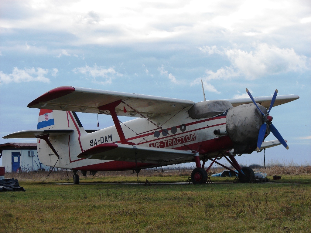 Antonov An-2R Air-Tractor 9A-DAM Osijek_Cepin (LDOC) January_24_2009