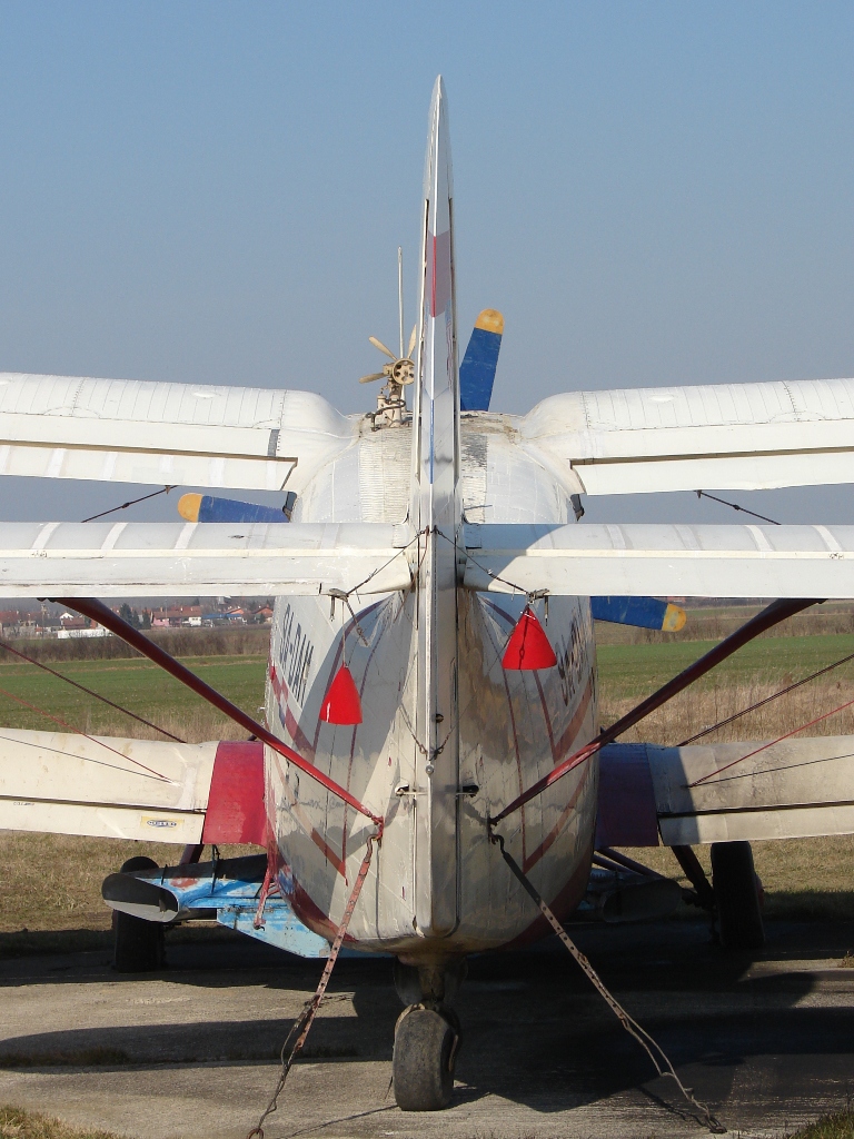 Antonov An-2R Air-Tractor 9A-DAM Osijek_Cepin (LDOC) March_01_2009