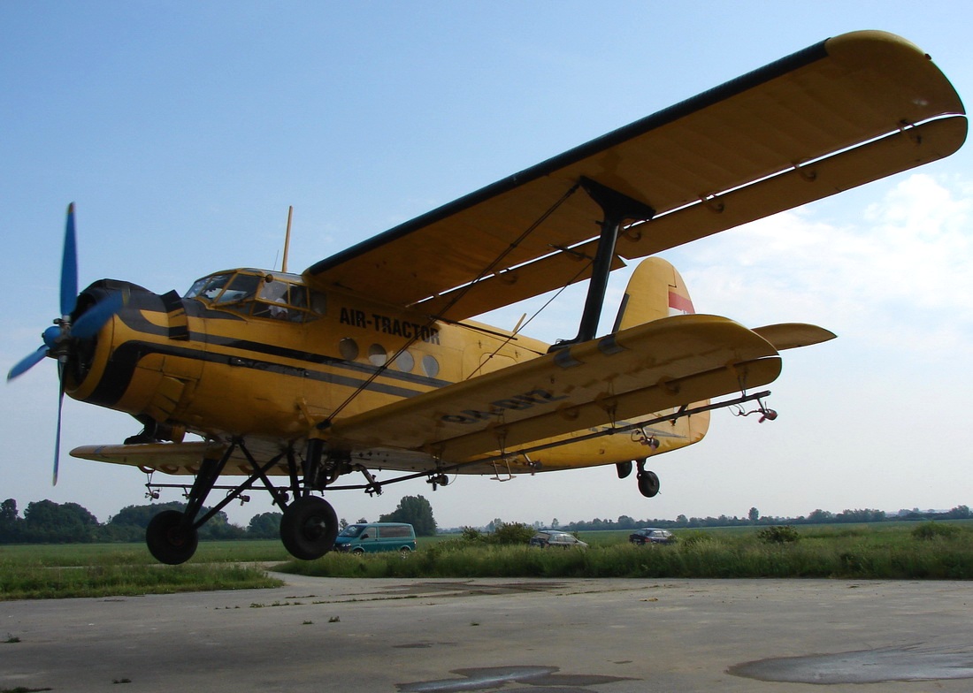 Antonov An-2 Air-Tractor 9A-DIZ Off Airport (Obradovci) May_24_2011.