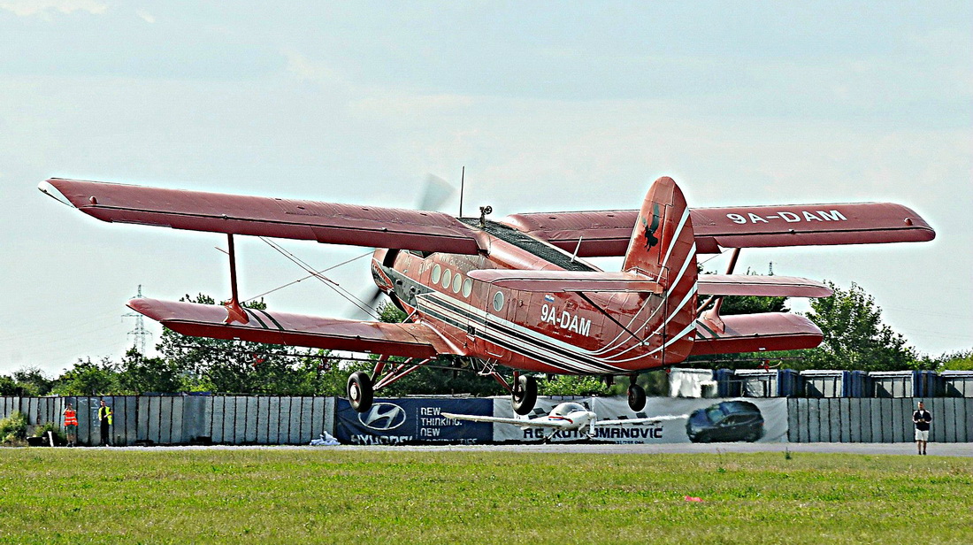 Antonov An-2 9A-DAM Air-Tractor Osijek Cepin (LDOC) June_21_2014.