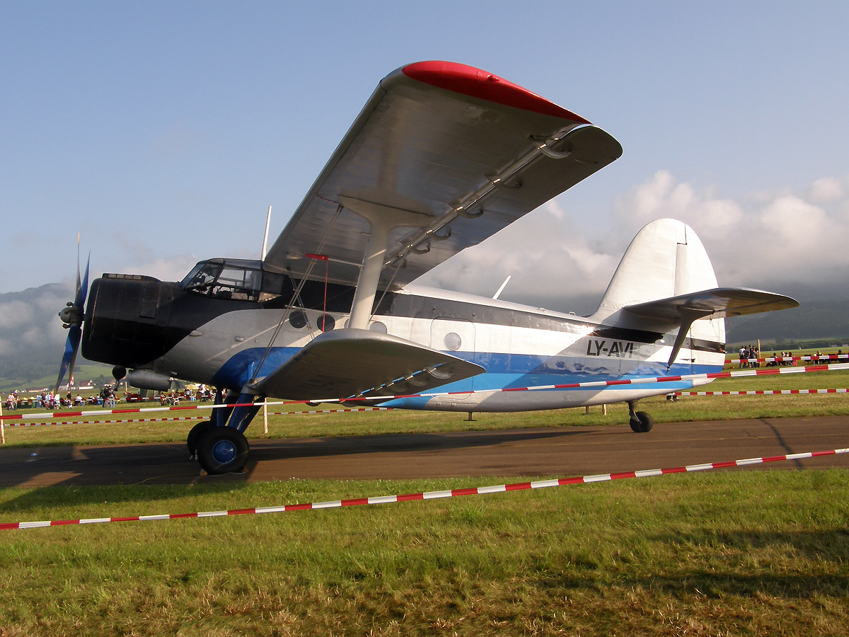 Antonov An-2R Untitled LY-AVI Zeltweg (LOXZ) June_27_2009