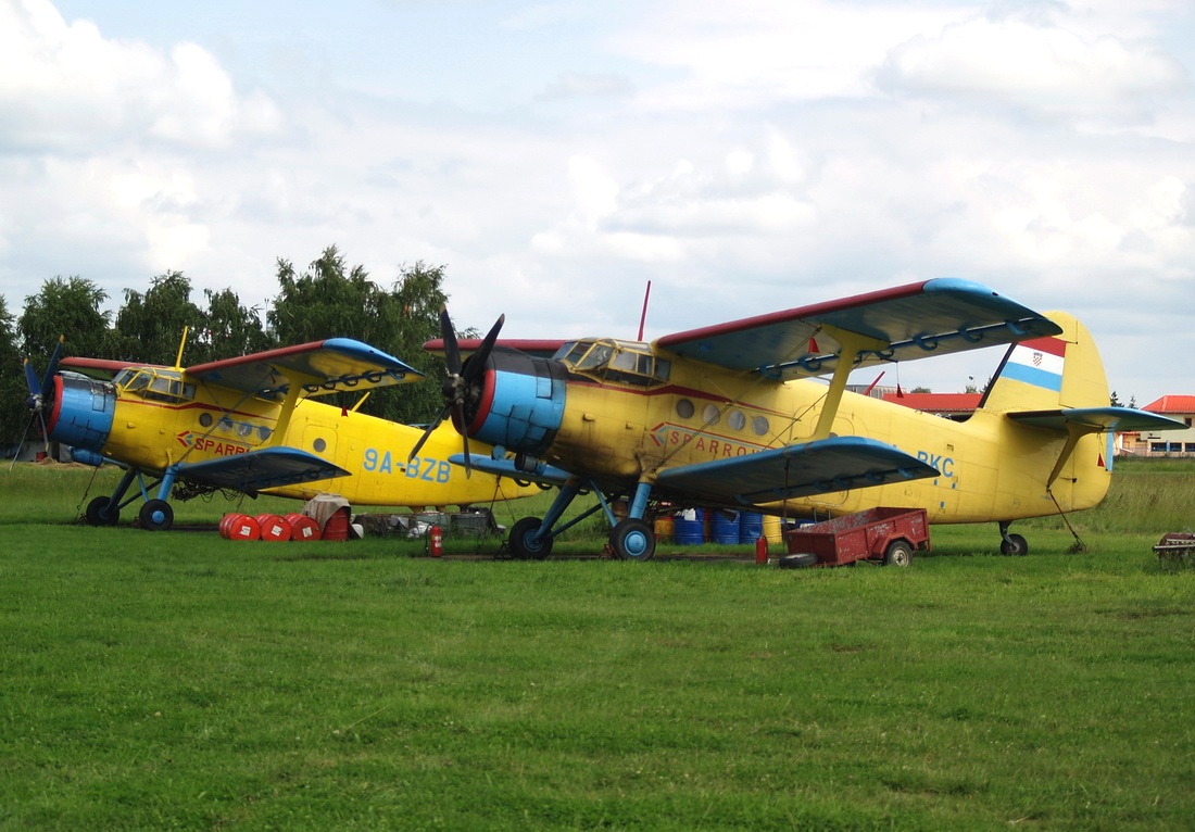 Antonov An-2 Sparrow 9A-BKC Osijek_Cepin (LDOC) May_28_2005