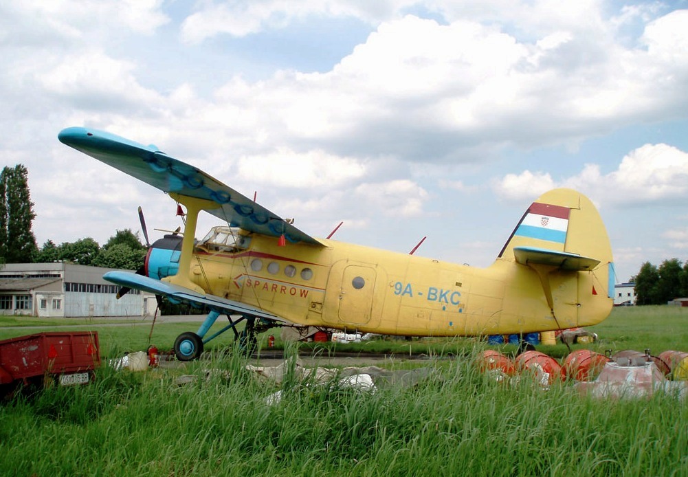 Antonov An-2 Sparrow 9A-BKC Osijek_Cepin (LDOC) July_2006