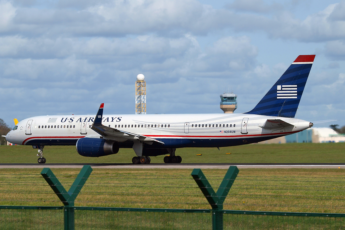 B757-23N US Airways N204UW Dublin_Collinstown April_5_2009