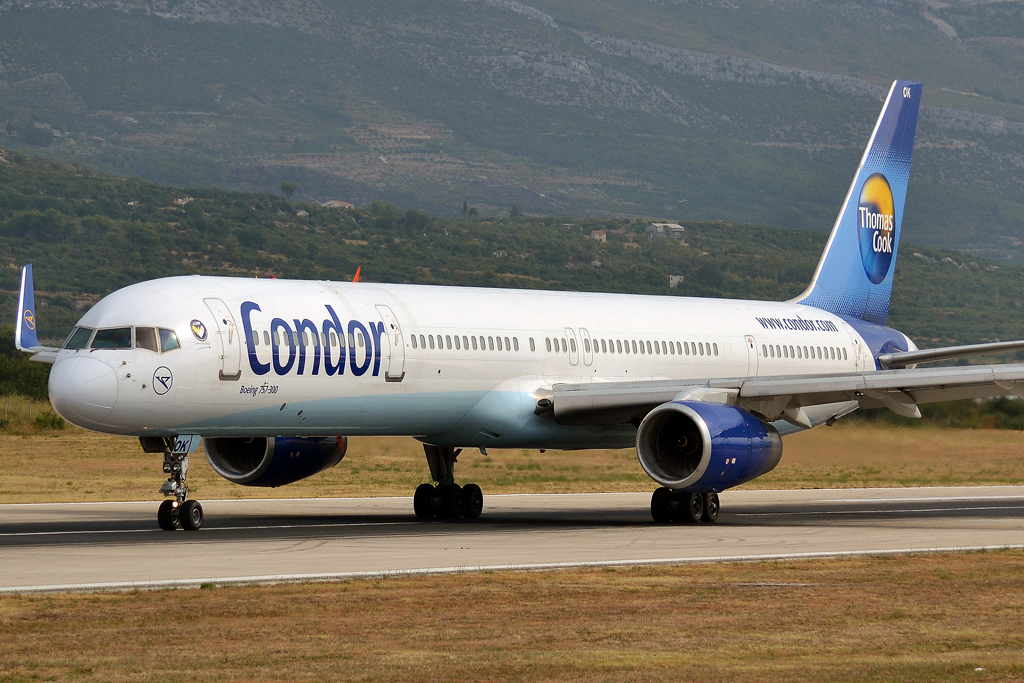 B757-330 Condor D-ABOK Split_Resnik (SPU/LDSP) August_10_2013