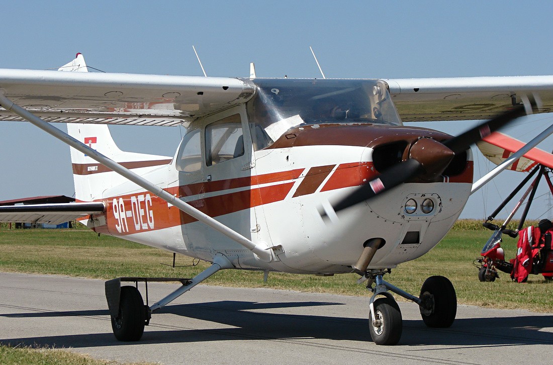 Cessna 172N 9A-DEG AK Osijek Osijek_Cepin (LDOC) September_07_2013