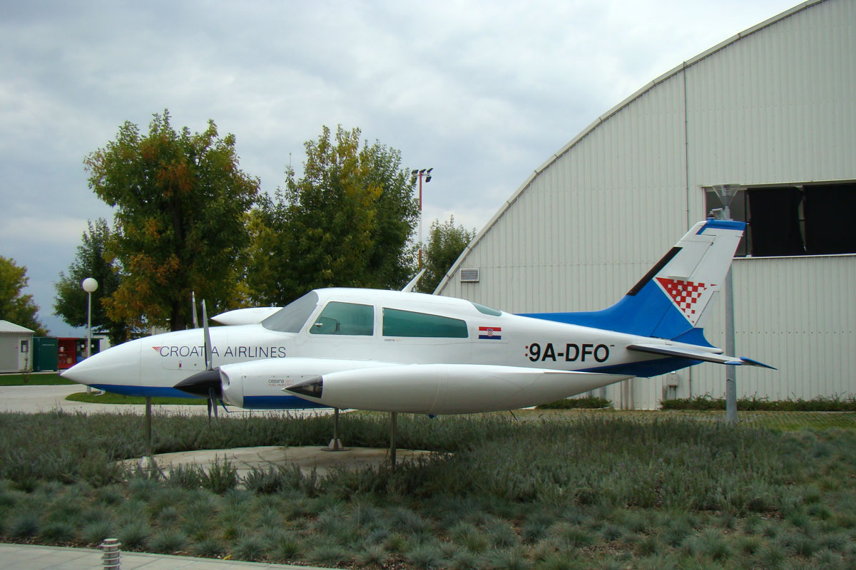 Cessna 310R Croatia Airlines 9A-DFO Zagreb Pleso October_1_2008