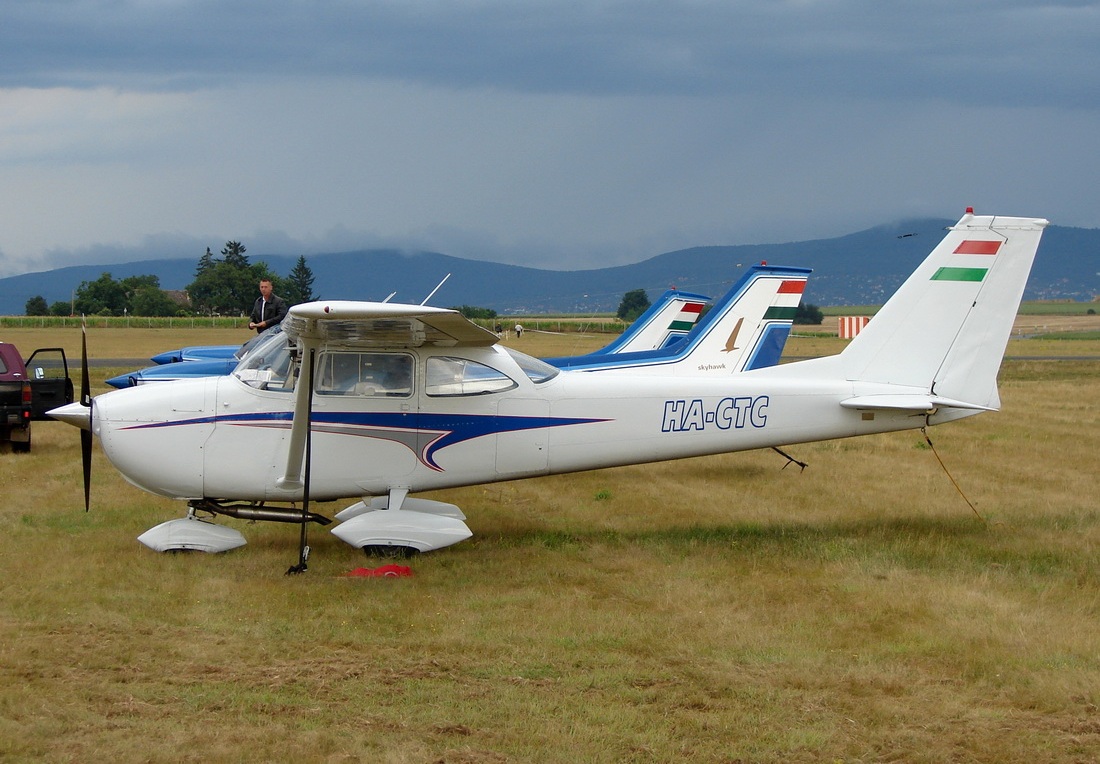 Cessna 172H  Private HA-CTC Pecs-Pogany (PEV/LHPP) July_23_2011.