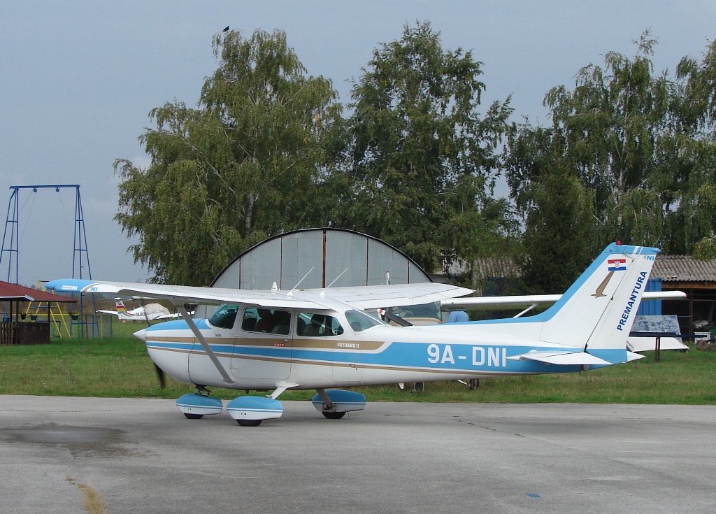 Cessna 172N, 9A-DNI, Geodetski zavod Osijek, Memorijal slavonskih zrakoplovaca 2008., Osijek-Čepin (LDOC)