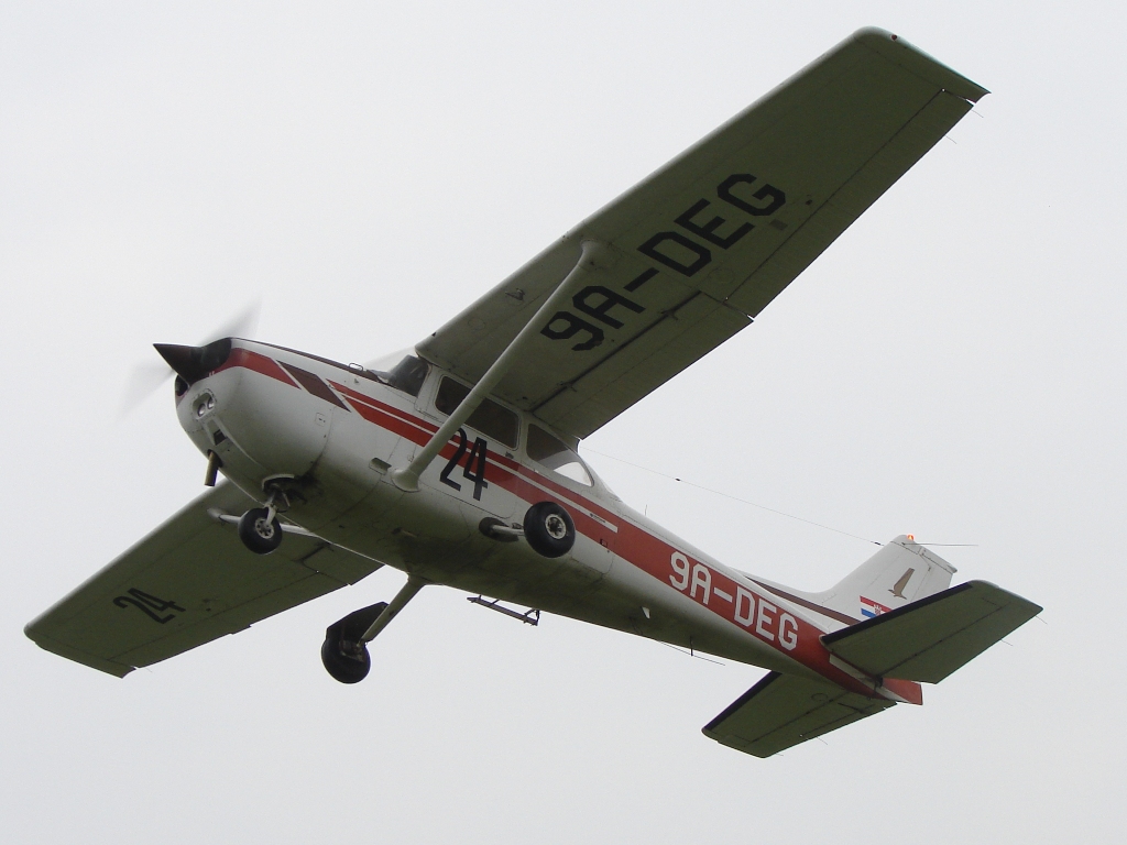 Cessna 172, 9A-DEG, Aeroklub Osijek, Memorijal vinkovačkih zrakoplovaca, Vinkovci-Sopot 2008.