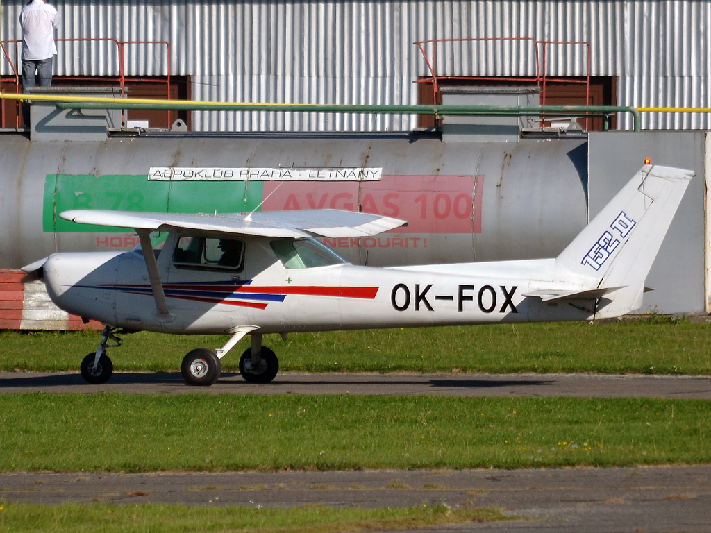 Cessna 152 Private OK-FOX Prague_Letnany (LKLT) October_2_2011