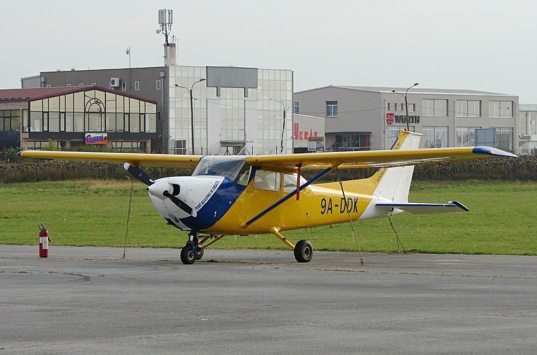 Reims Cessna FR172F Reima Rocket 9A-DDK Pannonia Pilot School Osijek_Cepin (LDOC) October_08_2013