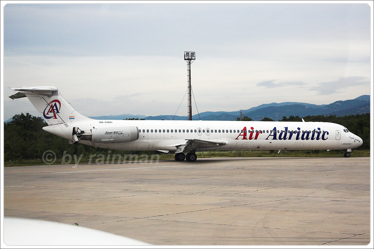 MD-82 (DC-9-82) Air Adriatic 9A-CBG Rijeka Krk May_9_2007 A