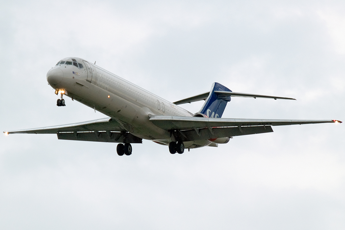 MD-87 (DC-9-87) Scandinavian Airlines - SAS EC-JSU Wien_Schwechat April_6_2007