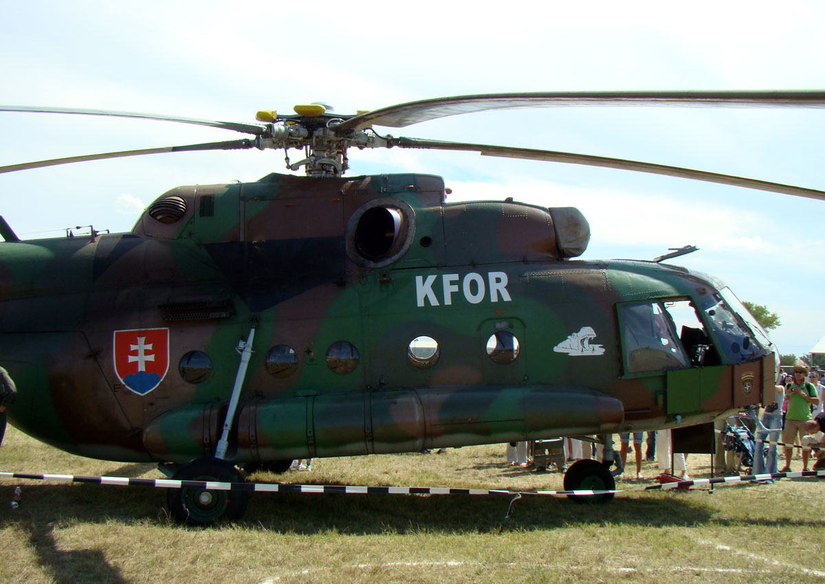 Mil Mi-17 Slovakia Air Force 0807 Kecskemet (LHKE) August_17_2008