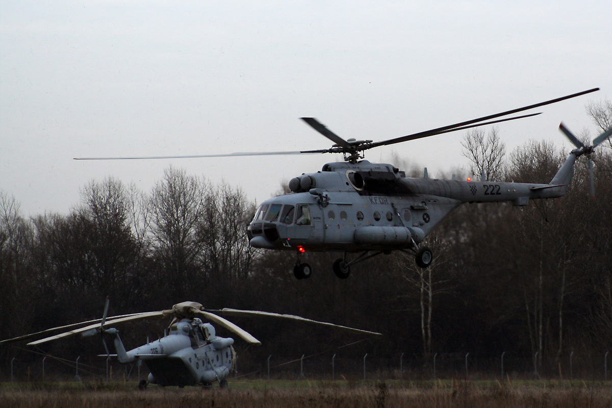 Mil Mi-171Sh Croatia Air Force HRZ 222 Zagreb_Pleso (ZAG/LDZA) December_9_2011