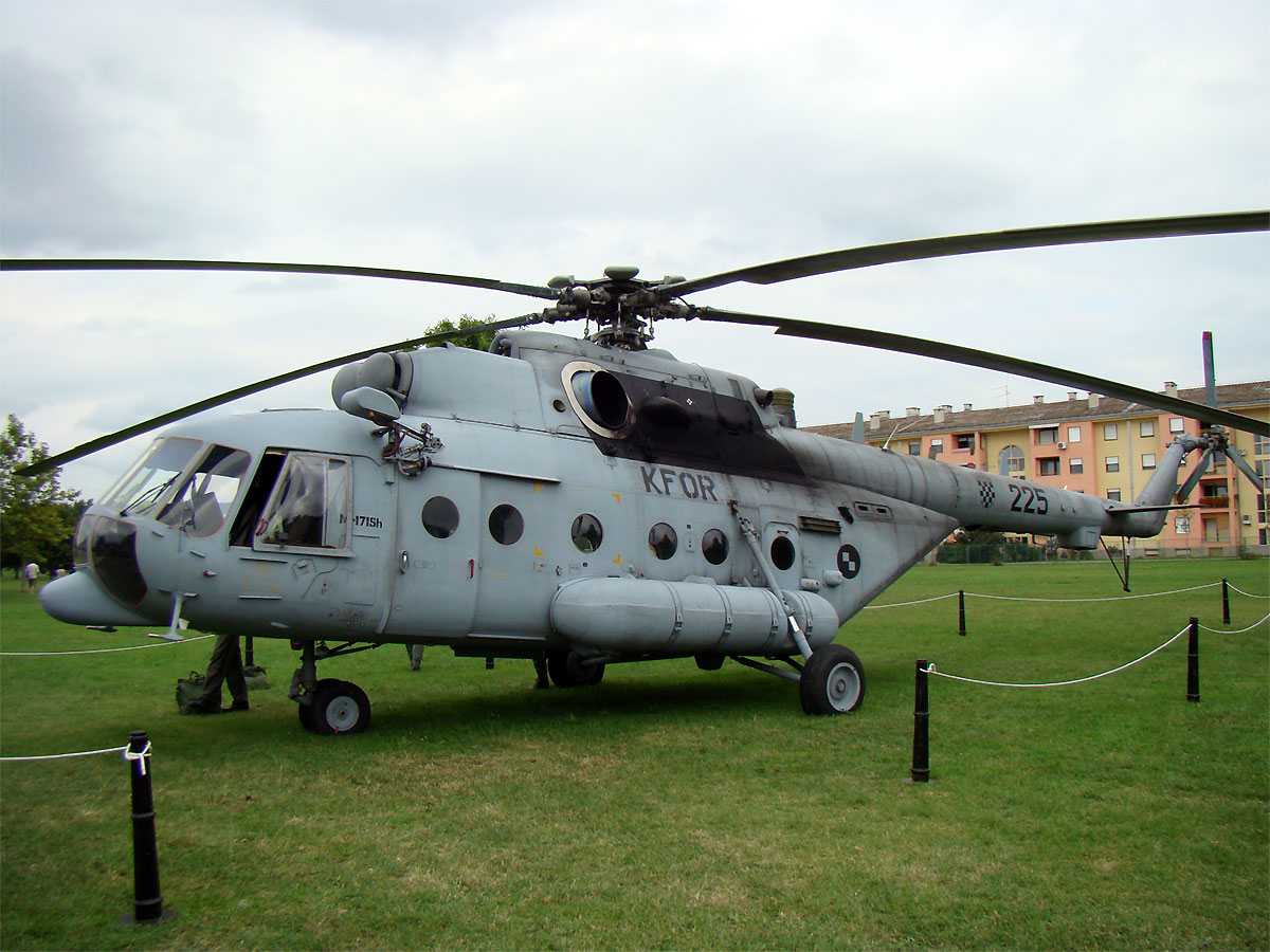 Mil Mi-171Sh Croatia Air Force 225 Zagreb_Jarun August_5_2010