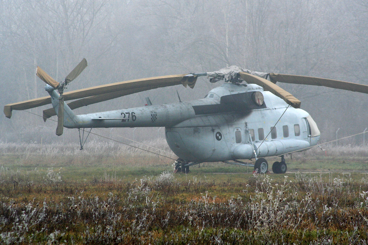 Mil Mi-8 Croatia Air Force 276 Zagreb_Pleso (ZAG/LDZA) December_13_2013