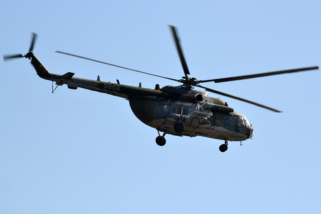 Mil Mi-17-1(Sh) Czech Air Force 9868 Hradec_Kralove (LKHK) September_03_2011