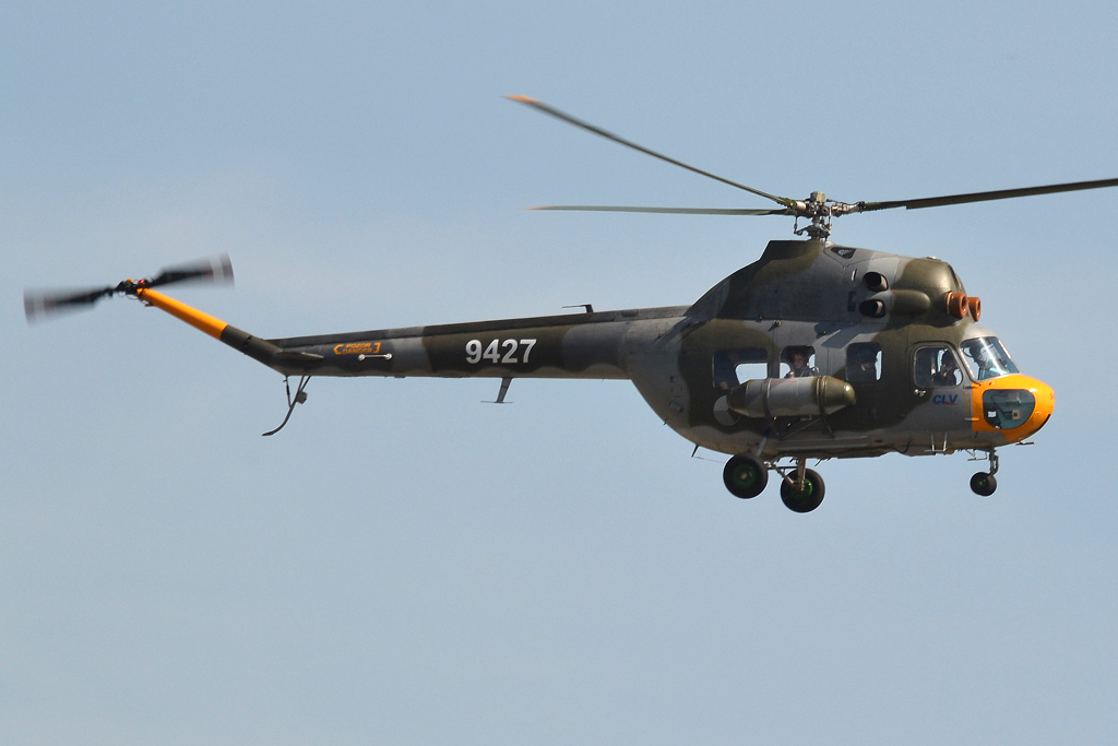 PZL-Swidnik Mi-2 Czech Air Force 9427 Hradec_Kralove (LKHK) September_03_2011