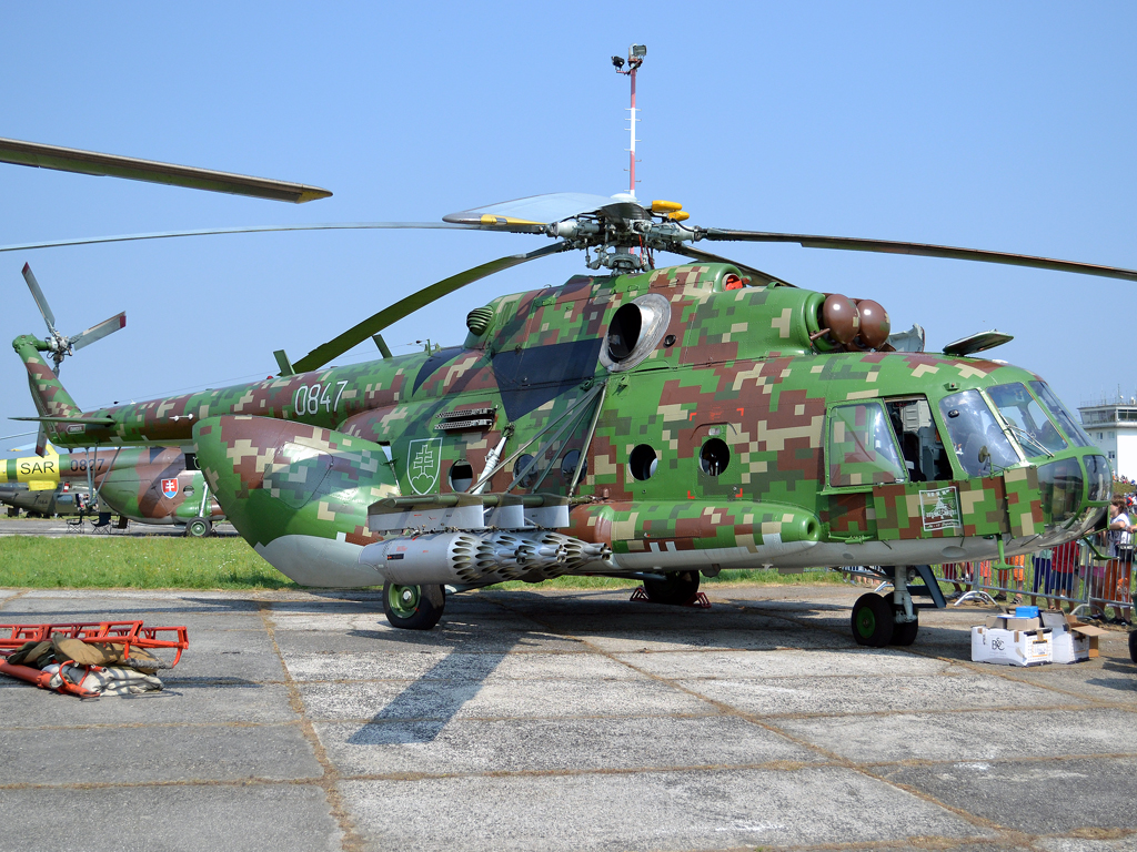 Mil Mi-17 Slovakia Air Force 0847 Sliac (SLD/LZSL) August_27_2011