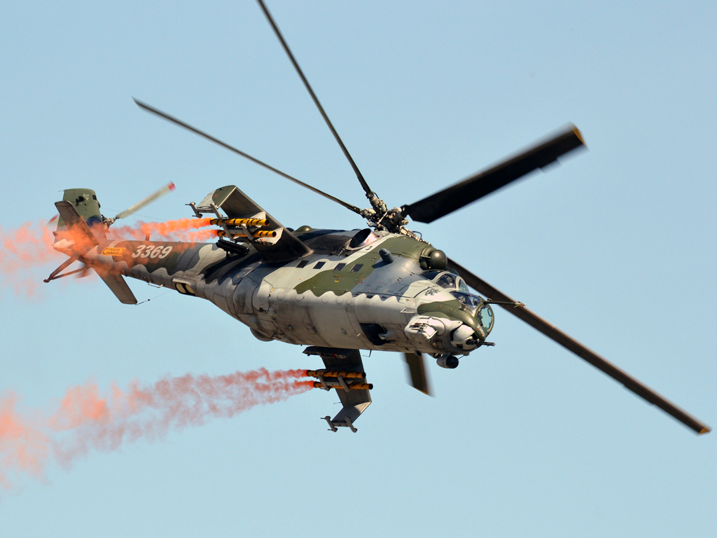 Mil Mi-35 Czech Air Force 3369 Hradec_Kralove (LKHK) September_03_2011