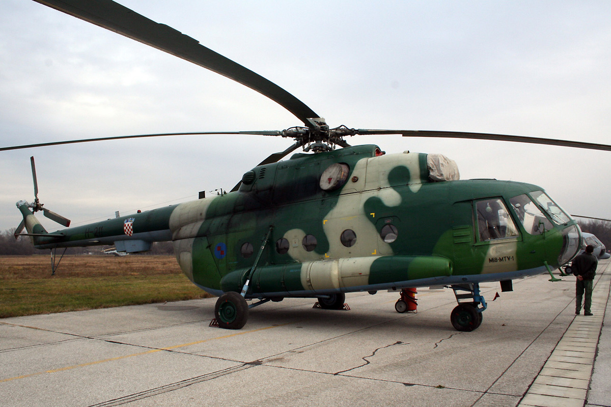 Mil Mi-8MTV-1 Croatia Air Force HRZ H-211 Zagreb_Pleso (ZAG/LDZA) December_11_2009