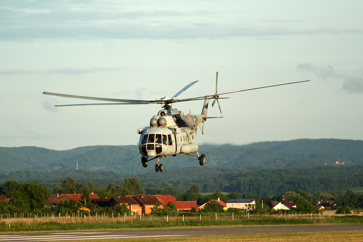 Mil Mi-171Sh Croatia Air Force HRZ 224 Varazdin (LDVA) June_19_2011