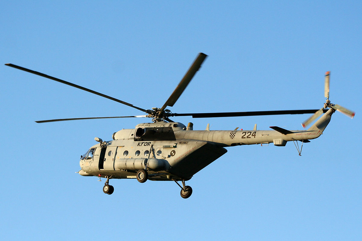 Mil Mi-171Sh Croatia Air Force HRZ 224 Varazdin (LDVA) June_19_2011