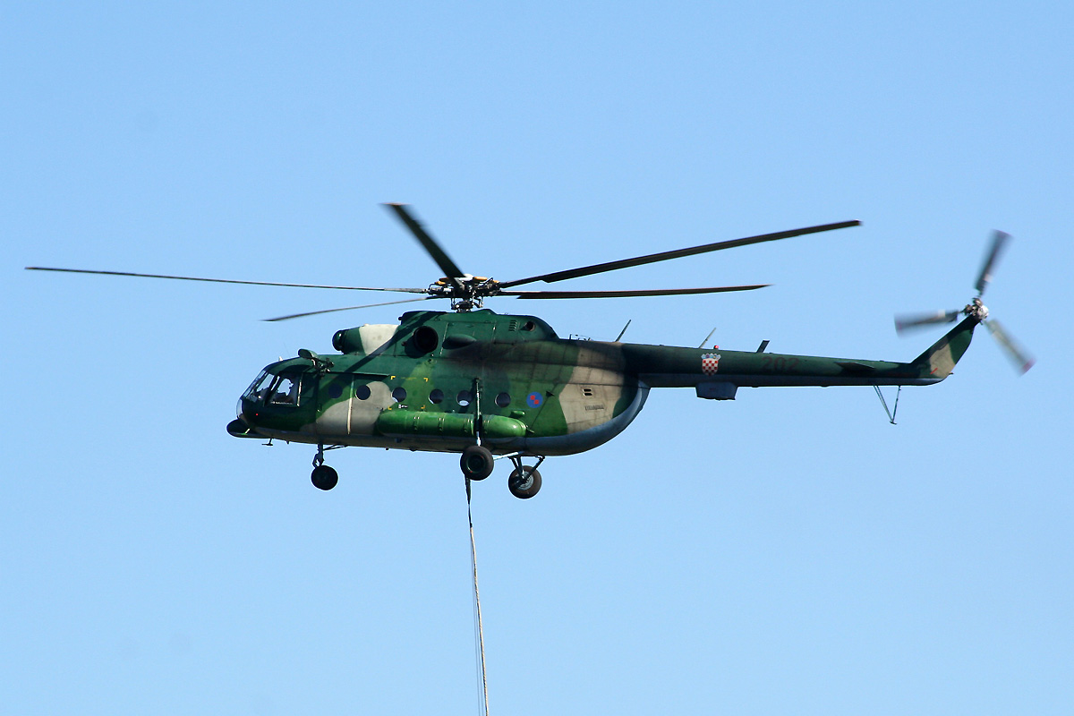 Mil Mi-8MTV-1 Croatian Air Force 202 Sveti Rok August_20_2012