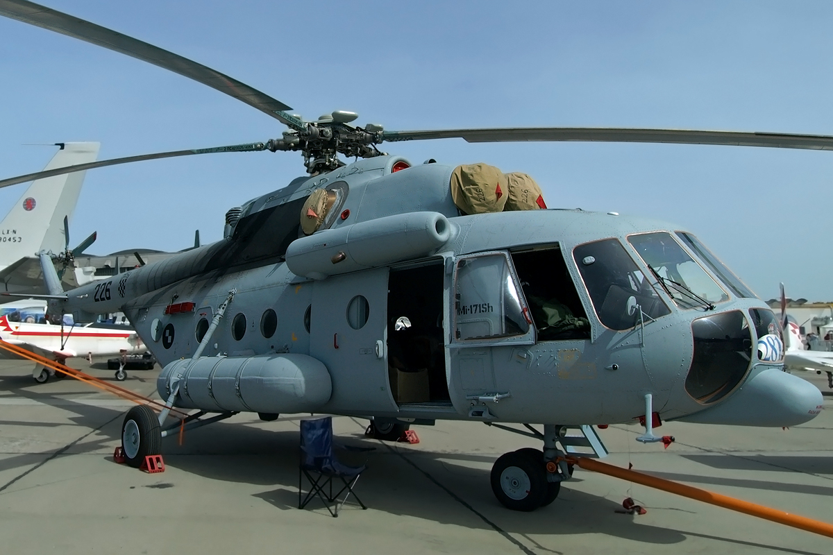 Mil Mi-171Sh Croatia Air Force 226 Berlin_Schonefeld (SXF / EDDB) May_29_2008