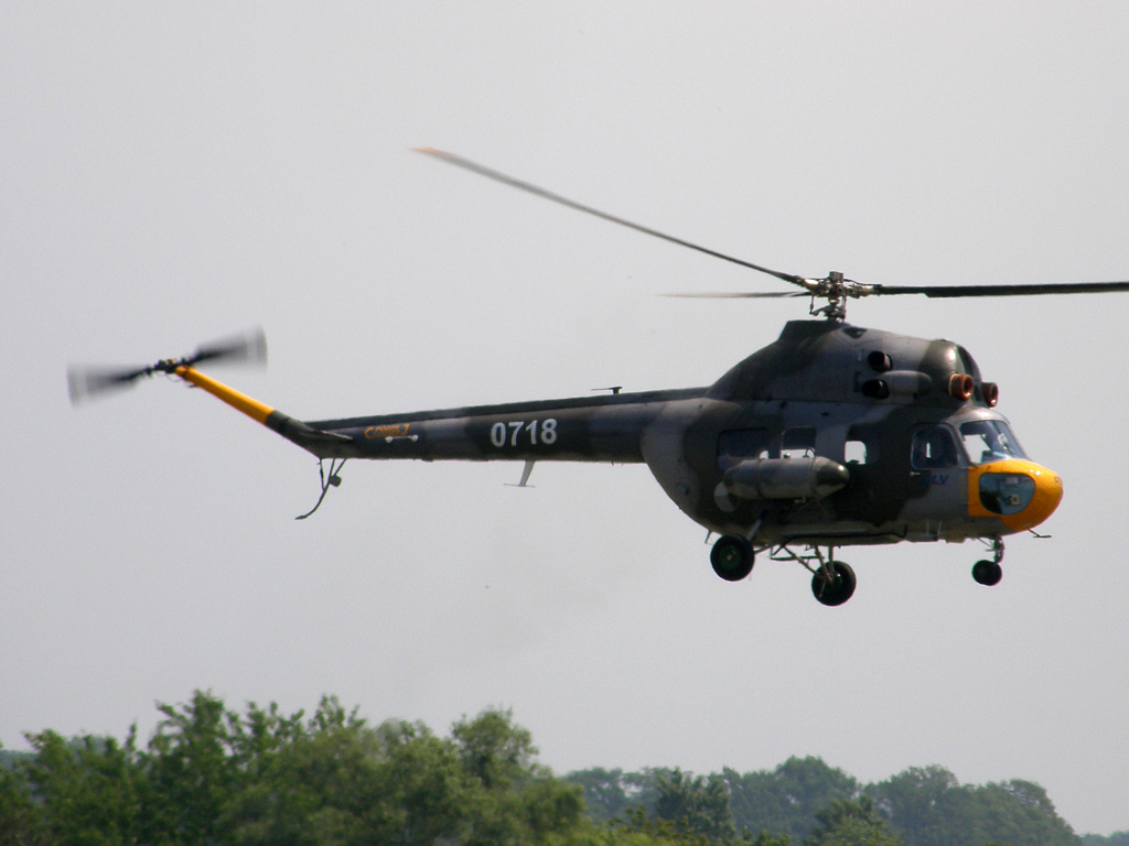 PZL-Swidnik Mi-2 Czech Air Force 0718 Hradec_Kralove (LKHK) May_21_2011